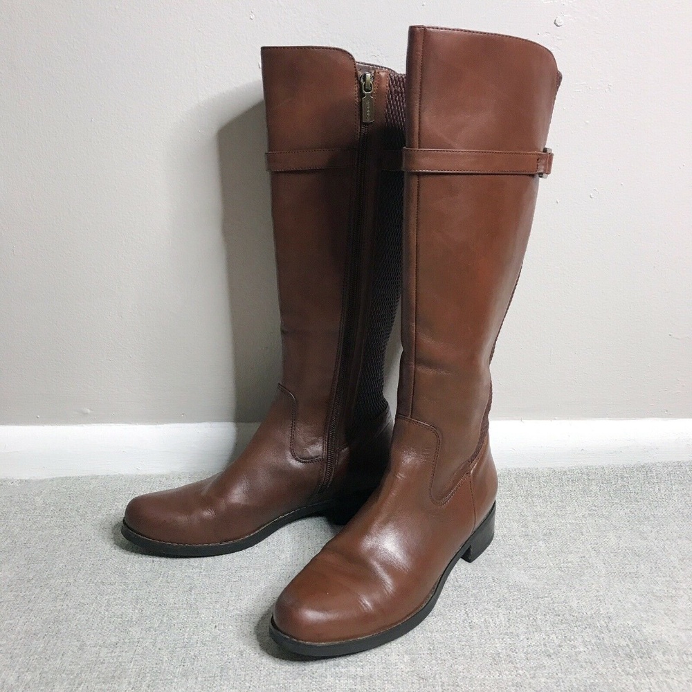 Blondo Viva Knee High Leather Riding Boots 7